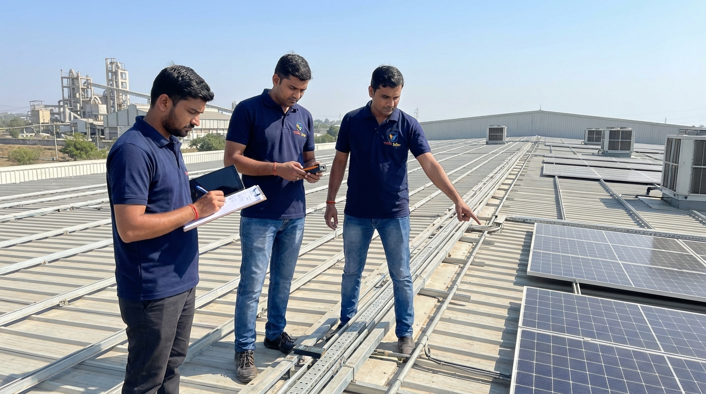 Basics of Industrial Rooftop Site Survey and Data Collection
